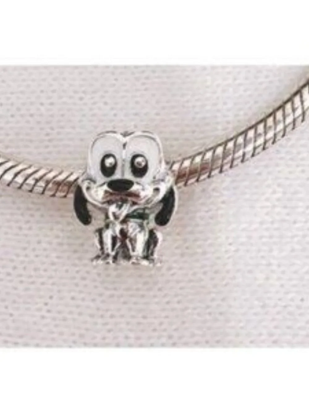 Disney Pluto Charm, Charms for Pandora Bracelet S925 ALE Sterling Silver Charm